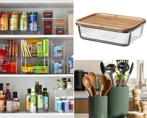 Kitchen organization must haves cover photo collage