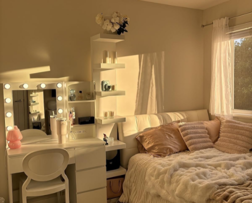 The Ultimate "Clean Girl" Room Aesthetic on a Budget (Pinterest Inspired) cover photo collage