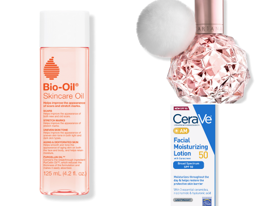 Beauty Products I Can't Live Without cover photo collage