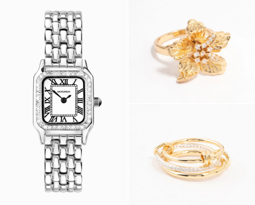 Dual tone muse: Mixed Metal Jewelry Stack 💍 cover photo collage