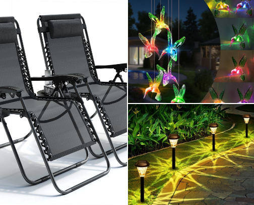 Outdoor Decor cover photo collage