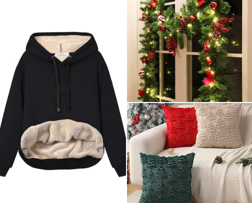 CHRISTMAS IS RIGHT AROUND THE CORNER cover photo collage