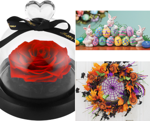 Holiday Decor cover photo collage