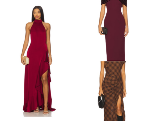 Fall/Winter Going Out Dresses cover photo collage