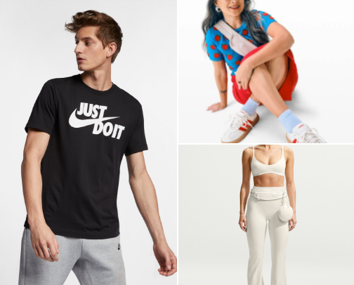 My favorite athletic looks cover photo collage