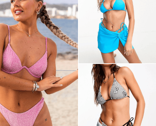 *Woman´s Bikinis for Summer* cover photo collage