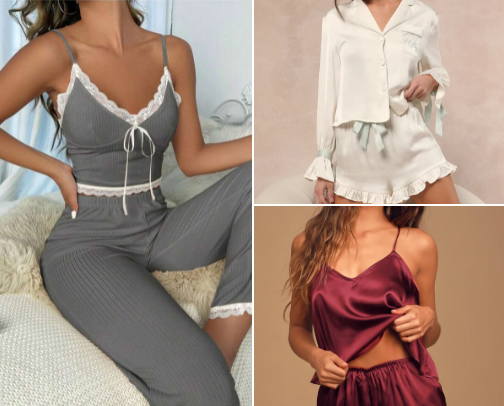 Pajama paradise💤 cover photo collage