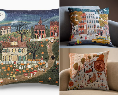 Whimsical Illustrative Fall Decor cover photo collage