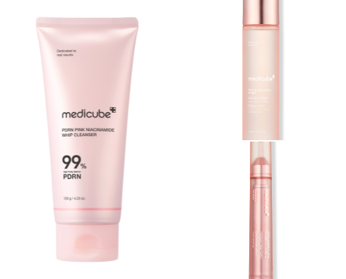 My Favorite Skincare Products for Hydrated & Glowing Skin cover photo collage