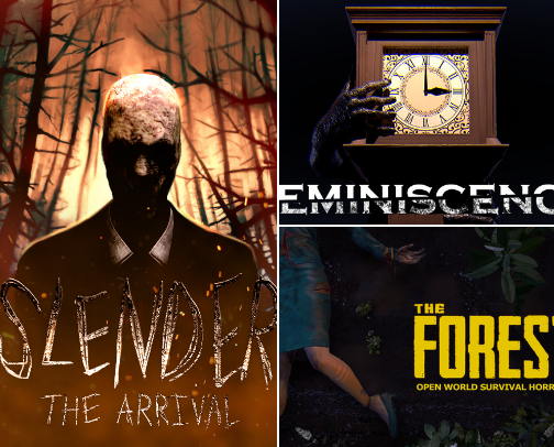 Horror games that will make your skin crawl 👻 cover photo collage