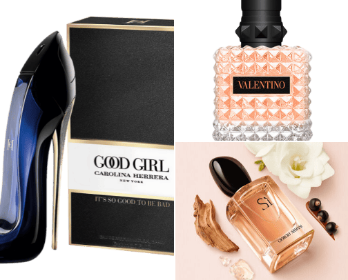 Perfumes cover photo collage