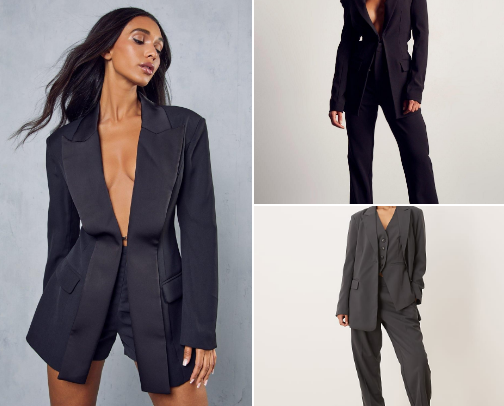 Shop the Look: Suits for Women cover photo collage