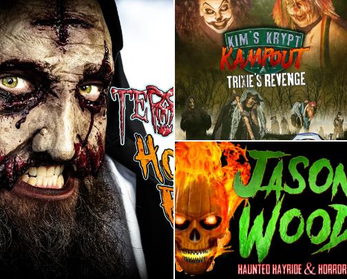 Central PA Haunted Houses cover photo collage