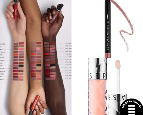 Sephora's cover photo collage