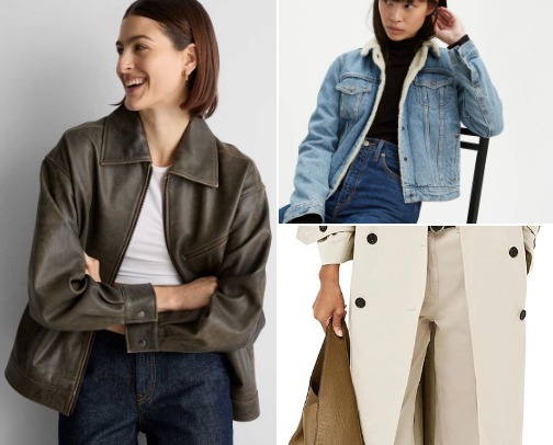 The best fall jackets for women🧥🍂 cover photo collage