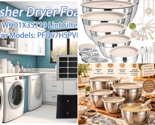 Home Supplies/Essentials cover photo collage
