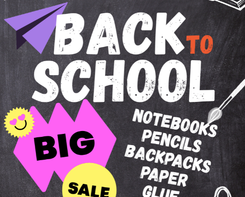 Back to School cover photo collage