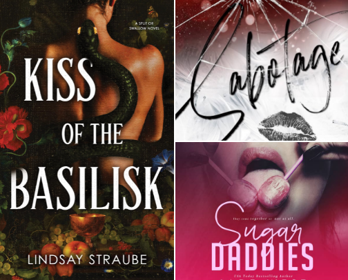 What smut books would you catch me reading? cover photo collage