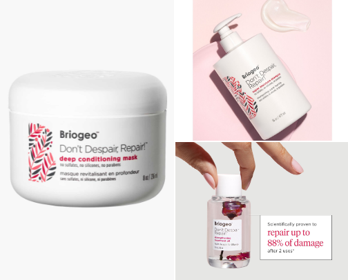 From Frizz to Fabulous: My Briogeo Haircare Journey cover photo collage