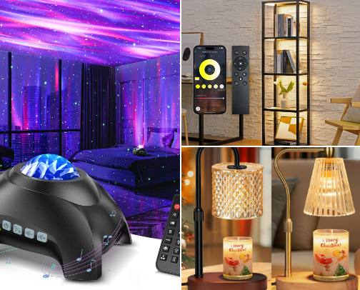 Room Glow Goals😮‍💨✨ cover photo collage