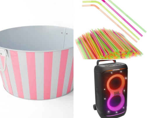 Summer party essentials cover photo collage