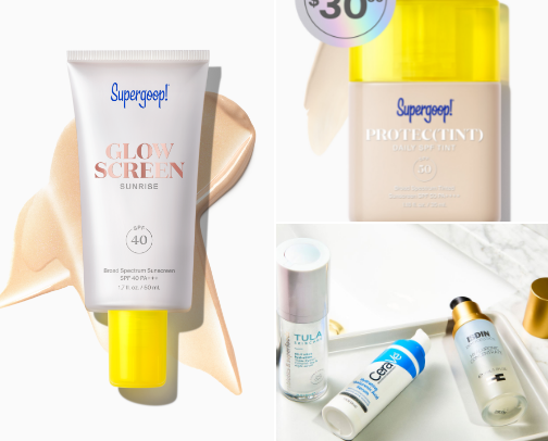 🌿 GlowLab Essentials 2025 — Aesthetic Self-Care Guide cover photo collage