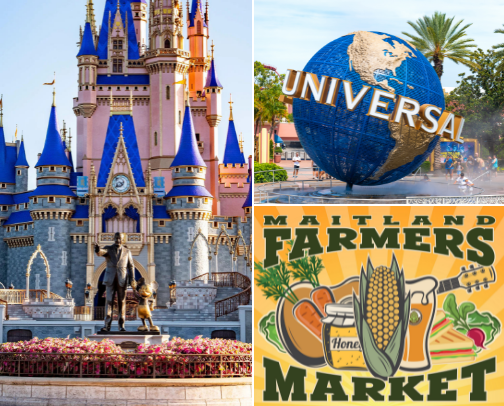 Orlando Florida cover photo collage