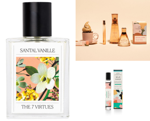 Smell heavenly all day long cover photo collage