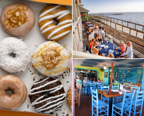 Everything I ate during my trip to the Outer Banks, NC! cover photo collage