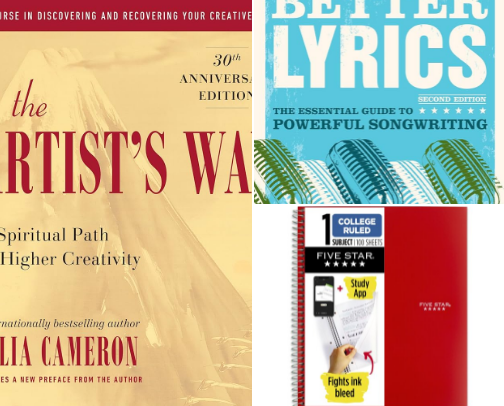 Finding My Creative Spark cover photo collage