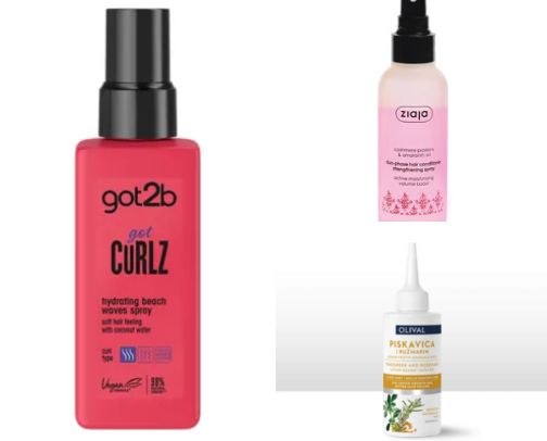Hair products cover photo collage