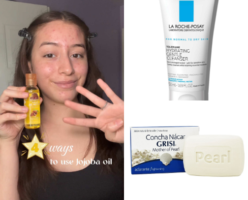 My skincare must haves for dry to normal skin! cover photo collage
