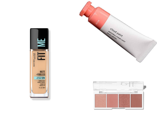 Clean, Barely There Makeup cover photo collage