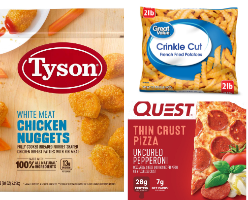 Top Frozen Foods You Need in Your Freezer cover photo collage