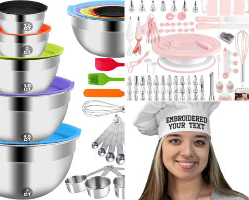 My baking shit👩🏽‍🍳 cover photo collage