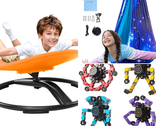 Top Sensory Tools for Kids Who Need Calm – Parent-Approved Picks for Focus & Comfort cover photo collage