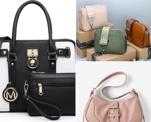 Stunning bags cover photo collage