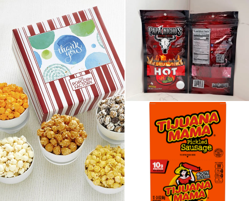 My favorite snacks cover photo collage