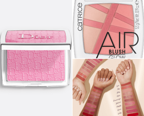 Blush cover photo collage