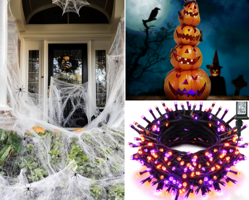 Throw the Best Halloween Ever🕸️ cover photo collage