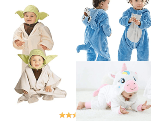 Baby & Toddler Halloween Costumes cover photo collage