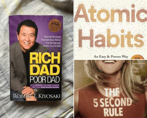 Transform Yourself: The Ultimate List of Books for Empowerment and Self-Discovery cover photo collage