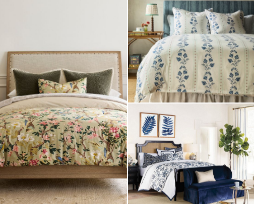 Bedding for People Who Think Beige is Boring cover photo collage