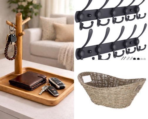 A Calm Entryway: Small Space, Big Welcome cover photo collage