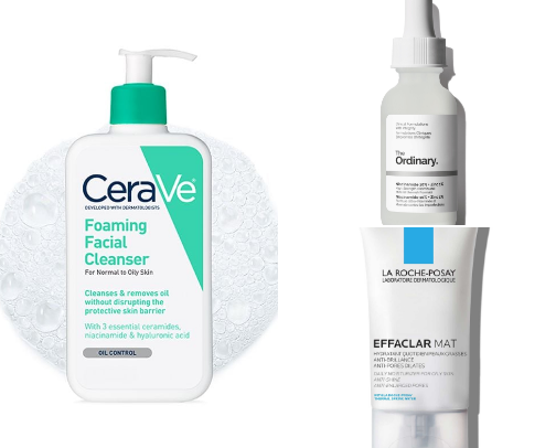 Skin care~oily skin~ cover photo collage
