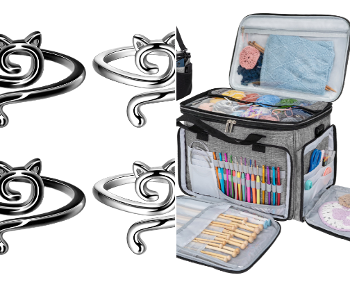 🧶🪡 Crochet, knitting, and needle point 🪡🧶 cover photo collage