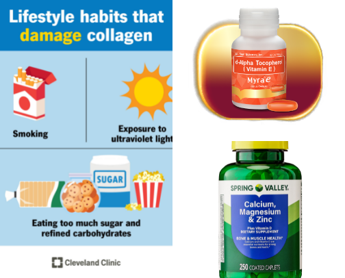 Supplements for our health cover photo collage