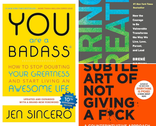 Confidence & Self-love 💖: Books That Help You Believe Again cover photo collage