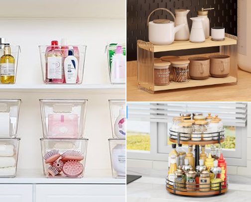 Small Kitchen Must-Haves That Save Space (Tiny Apartment Essentials) cover photo collage