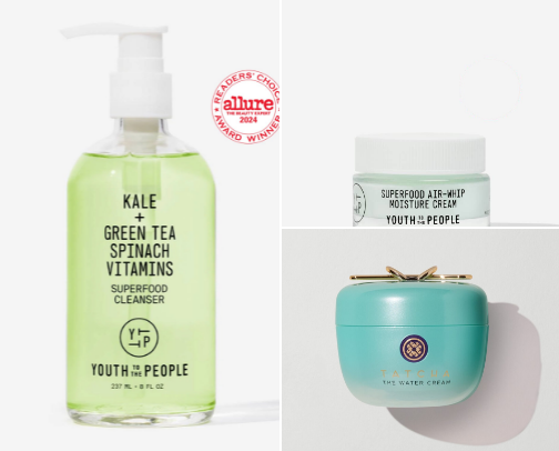 Skin Care for Healthy Skin cover photo collage